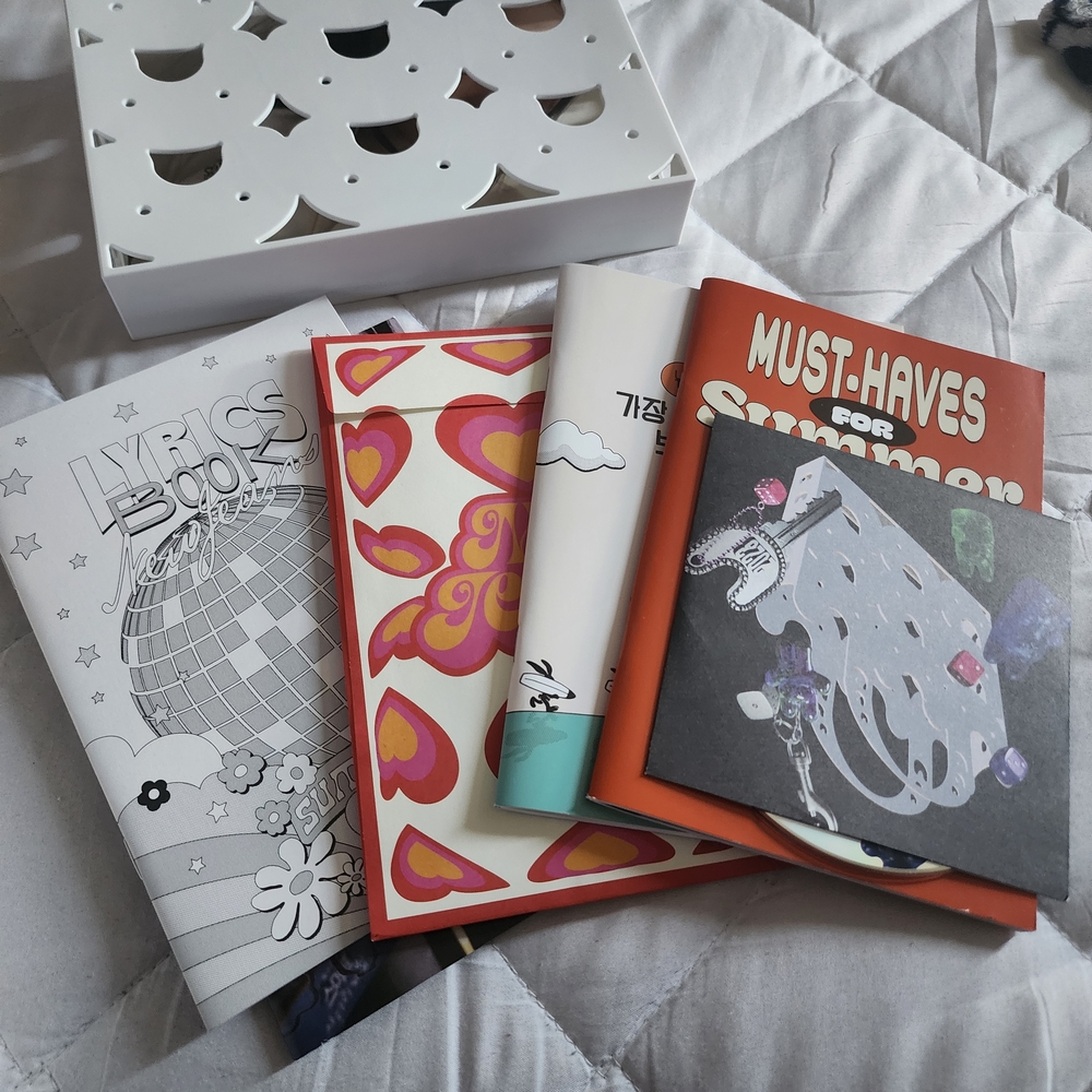 Colorful Book and Notebook Set